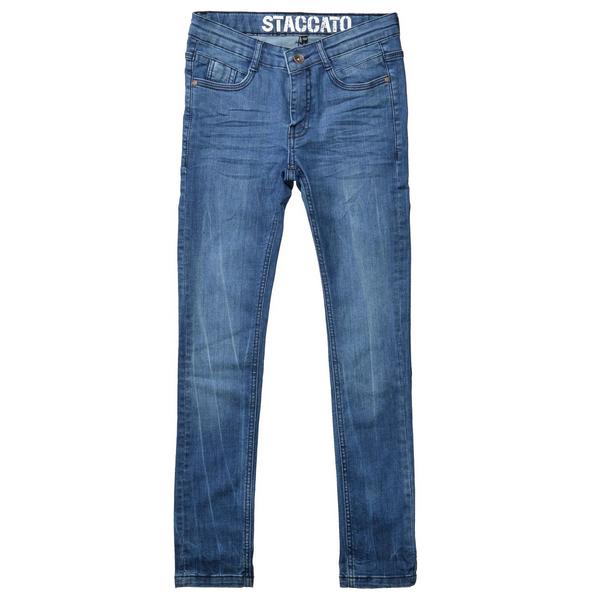 Kn.-Jeans, Skinny, REG - 642/MID BLUE DENIM