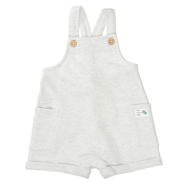 Kn.-Sweat-Latzshorts - 809/GREY MEL.