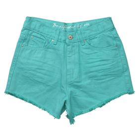 Shorts mit ausgefranstem Saum