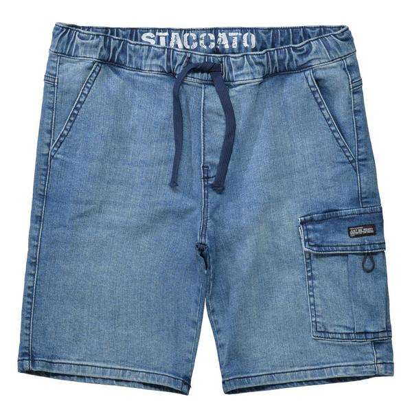 Kn.-Cargo-Jeansbermudas