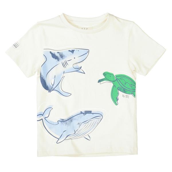 Kn.-T-Shirt - 211/LIGHT BEIGE