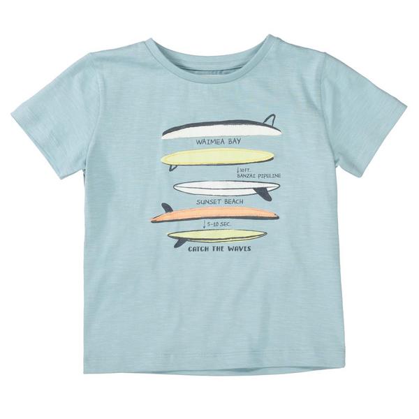 Kn.-T-Shirt - 645/OCEAN BLUE