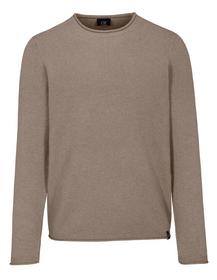 Rdh.-Pullover Rollkante, uni