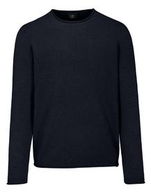 Rdh.-Pullover Rollkante, uni