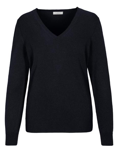 V-Pullover, 1/1 Arm, uni - 617/617 MARINE