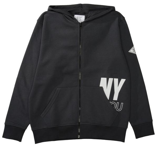 Kn.-Kap.-Sweatjacke - 803/DARK GREY