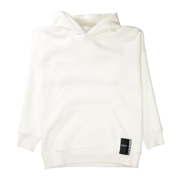 Kn.-Hoodie, oversized - 101/OFFWHITE