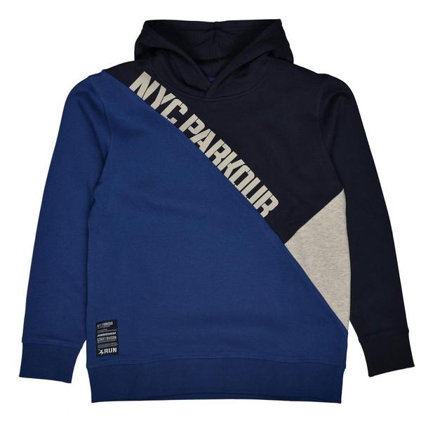 Kn.-Hoodie - 608/DARK BLUE/ROYAL