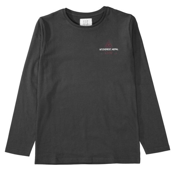 Kn.-Shirt - 803/DARK GREY