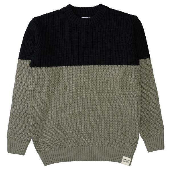 Kn.-Pullover - 507/LIGHT OLIVE