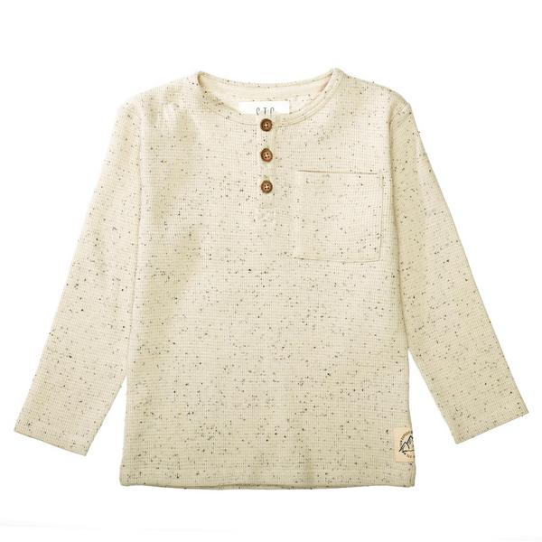 Kn.-Shirt - 213/CREAM STRUCTURE