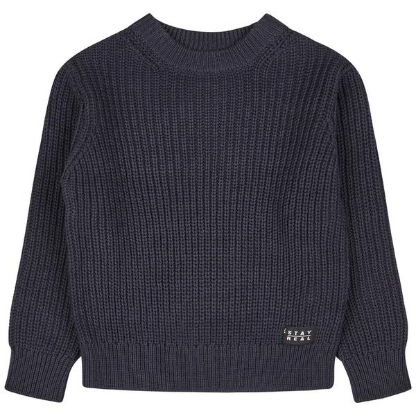 Kn.-Pullover - 608/DARK BLUE
