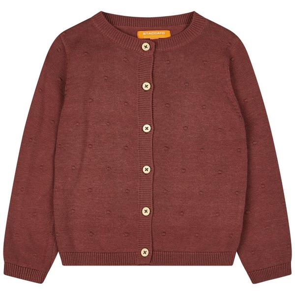 Strickjacke mit Strukturmuster