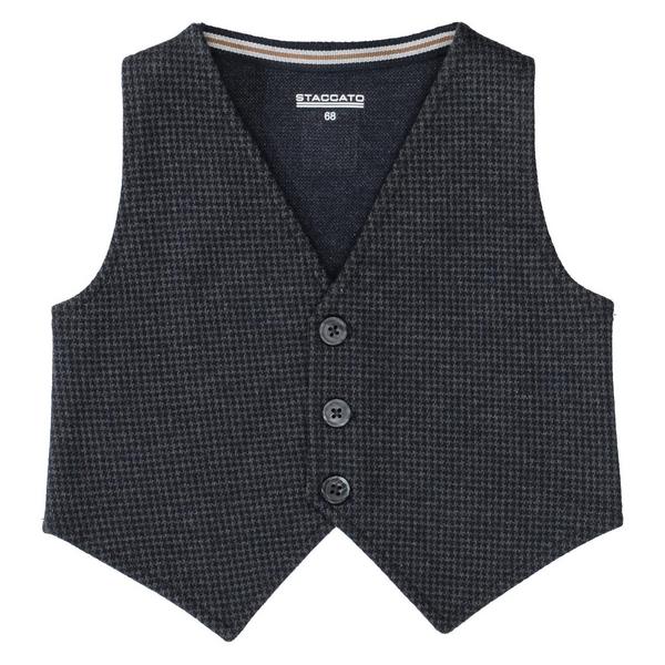 Kn.-Weste - 635/TINTE STRUC.