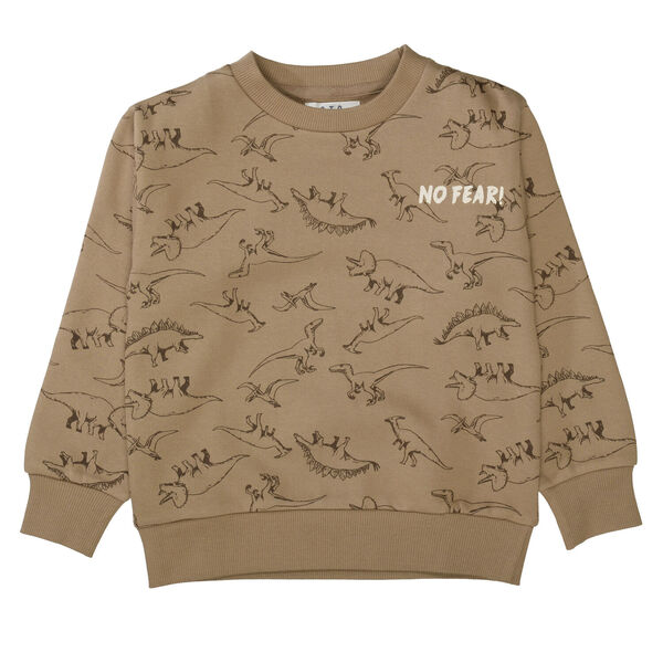 Kn.-Sweatshirt, oversized - 719/PEANUT-AOP