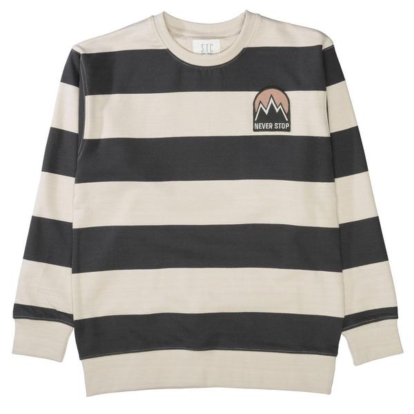 Kn.-Sweatshirt, Streifen