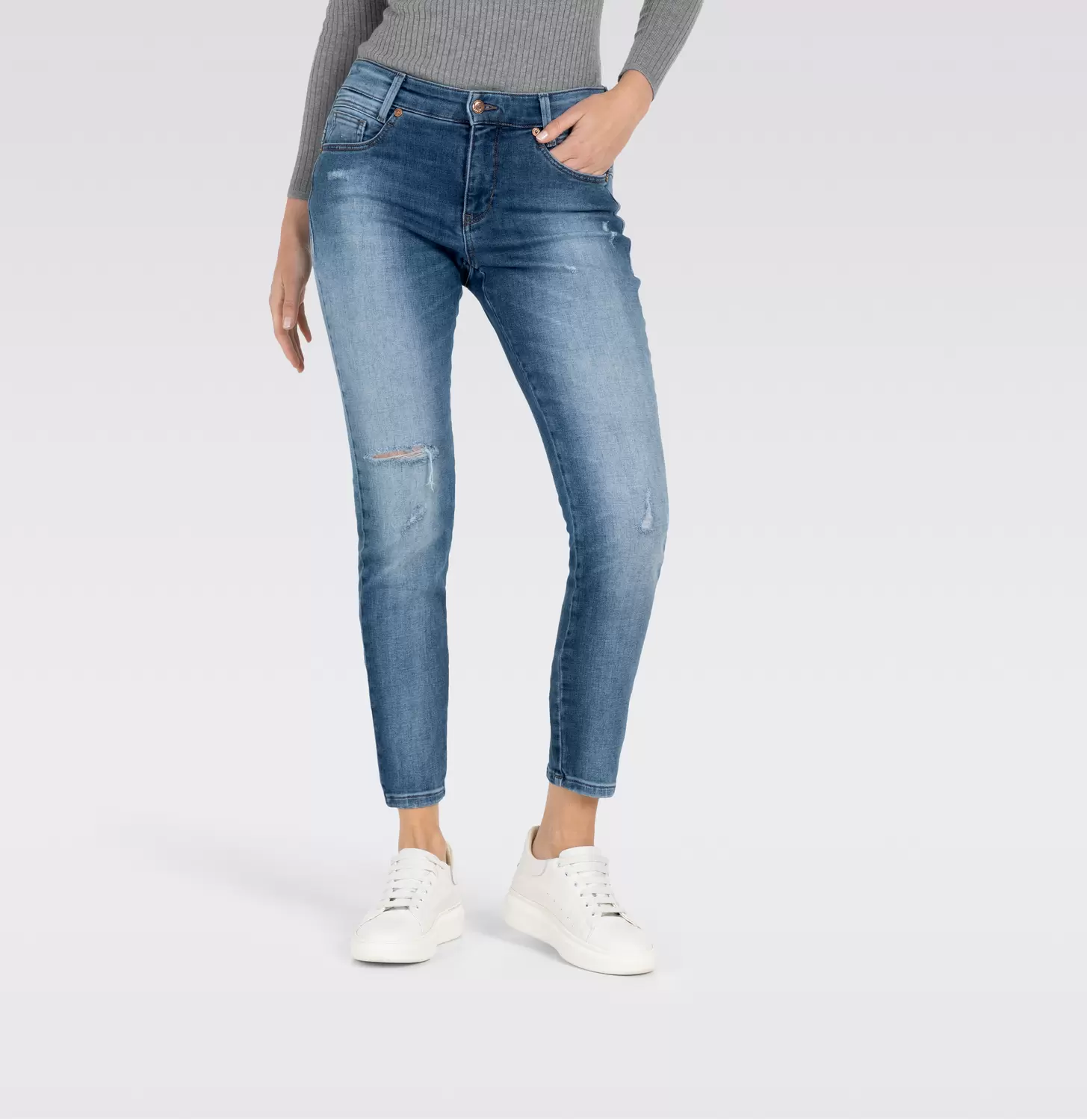 MAC JEANS - NEW JERSEY, Auth. comfort vintage denim