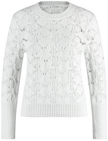 Pullover mit dekorativem Lochstrick