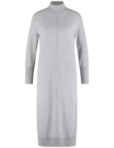 KLEID STRICK - 204720/SILVER GREY MELANGE
