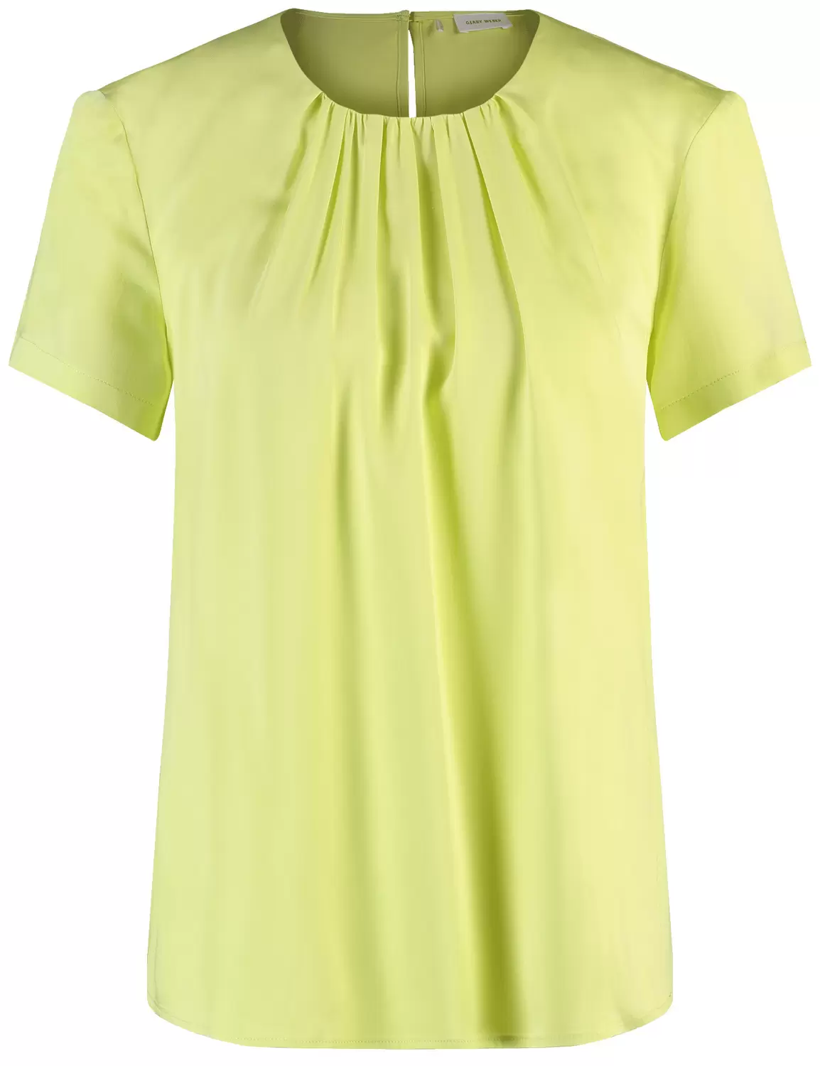 Fließendes Blusenshirt mit Faltendetail