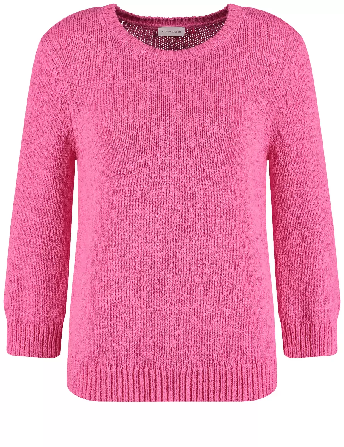 3/4 Arm Pullover in Strukturstrick