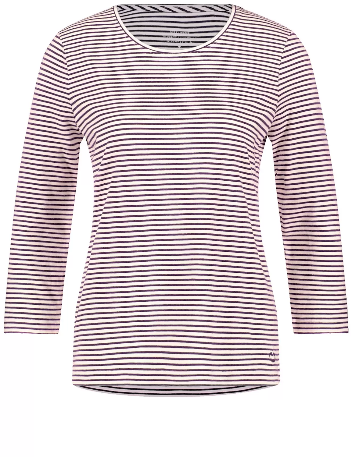 Geringeltes 3/4 Arm Shirt