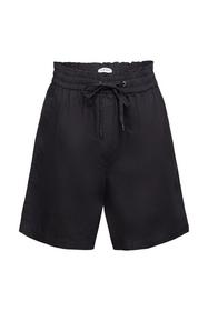 Pull-on-Shorts aus Leinen-Baumwoll-Mix