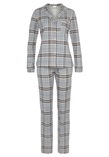 s.O perfect nights classic PJ - 27545/lt grey chec