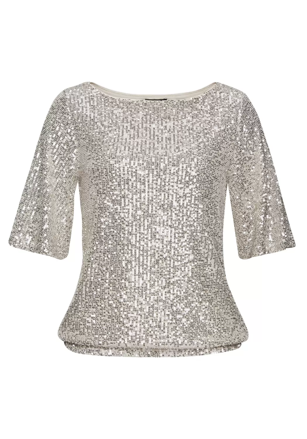 Paillettenshirt - 726/champagner