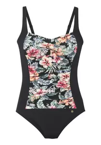 Badeanzug C - 863/black print