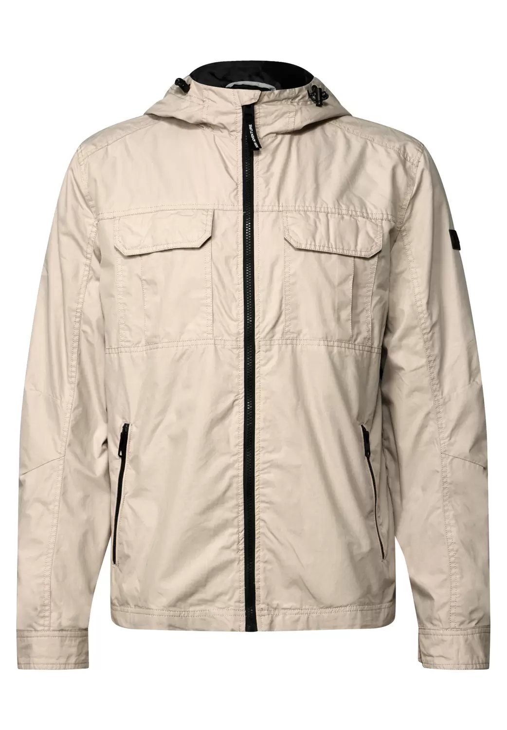 Jacke im Washed-Look