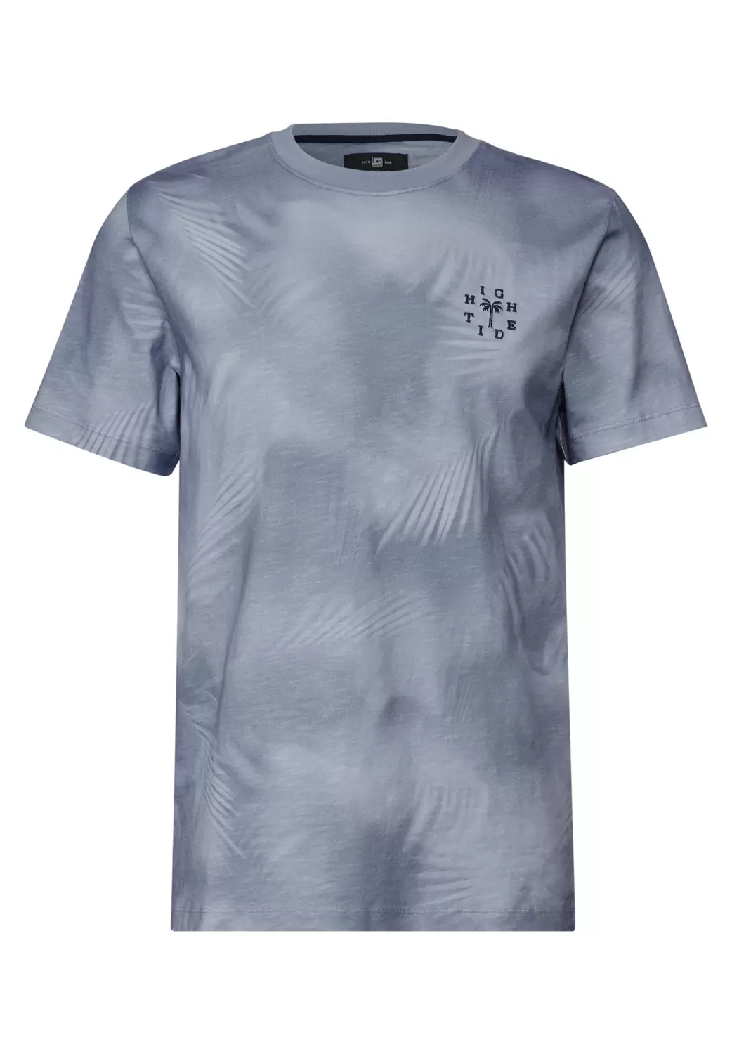 Gemustertes Crewneck T-Shirt
