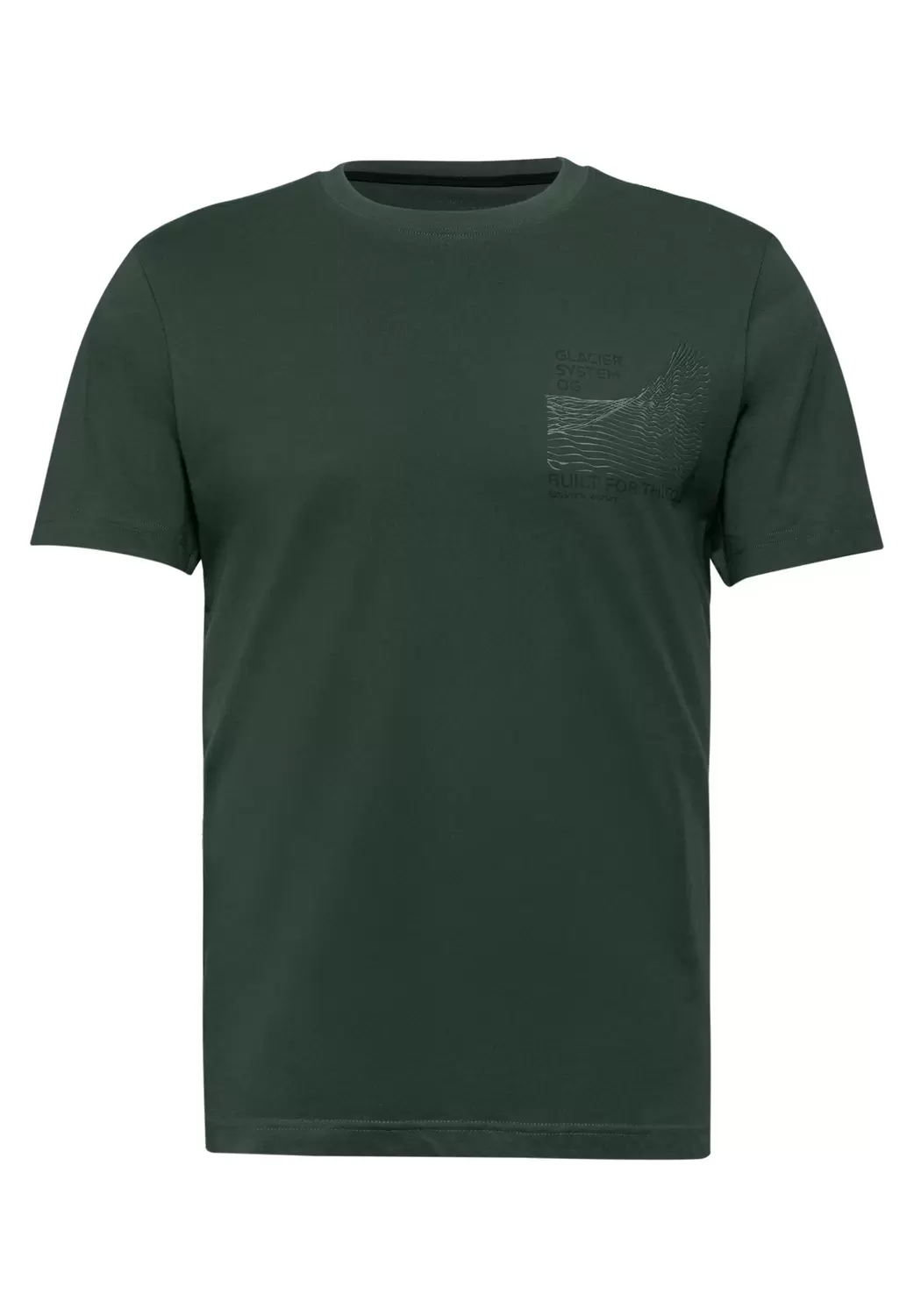 Basic T-Shirt mit Chestprint