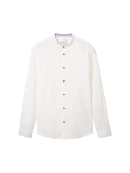 cotton linen shirt - 20000/White