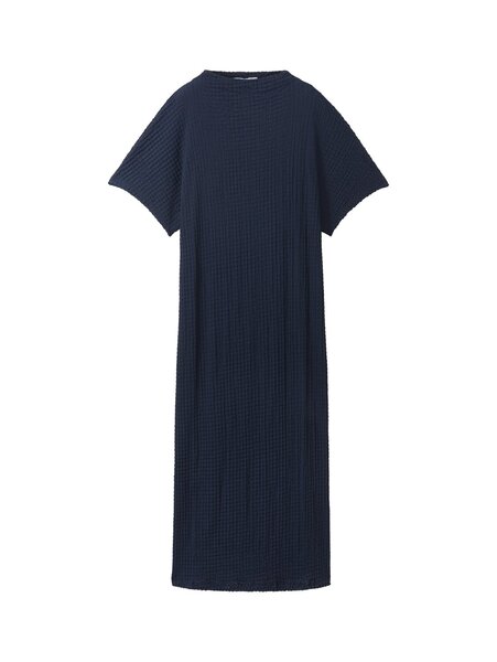 structured midi t-shirt dress - 10668/sky captain