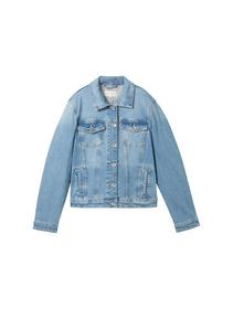 Jeansjacke mit recycelter Baumwolle