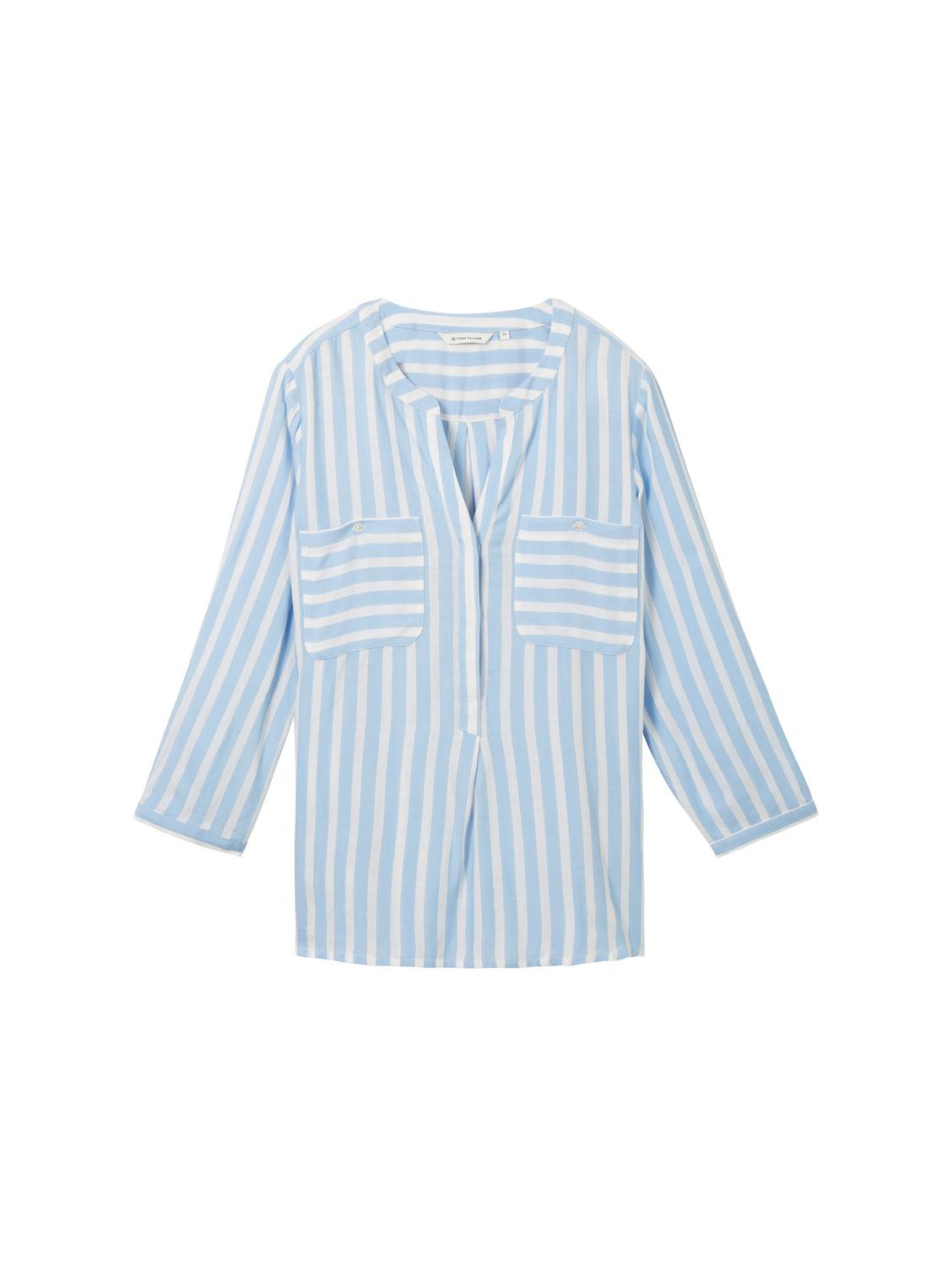Blouse striped female