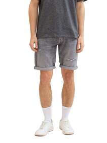 Regular Shorts mit recycelter Baumwolle