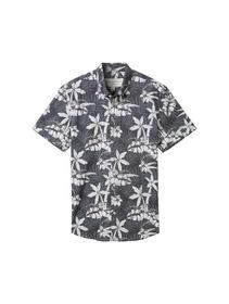 printed poplin shirt