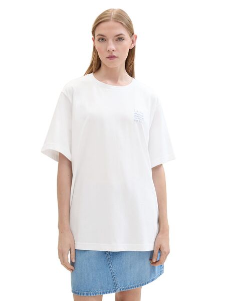 Boyfriend T-Shirt mit Print