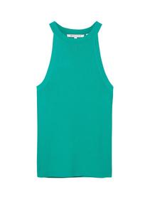 Geripptes Strickoberteil