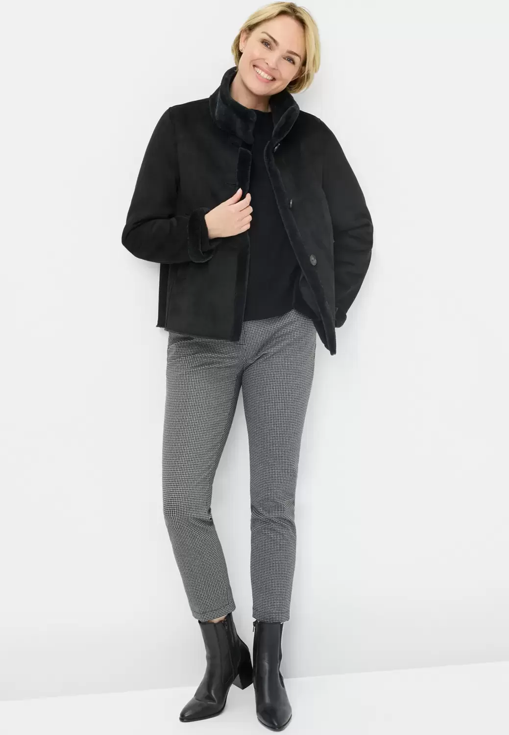 Fake Fur Webpelzjacke