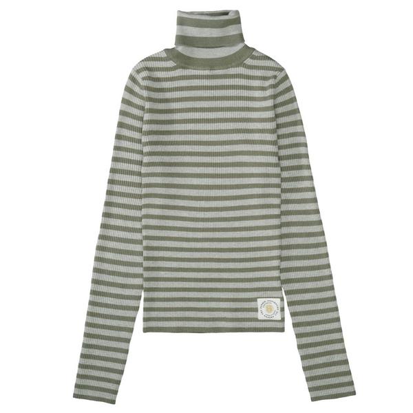 Md.-Strickrolli,Streifen - 522/DARK KHAKI-STR.