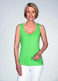 Rdh.-Top, ohne Arm, uni