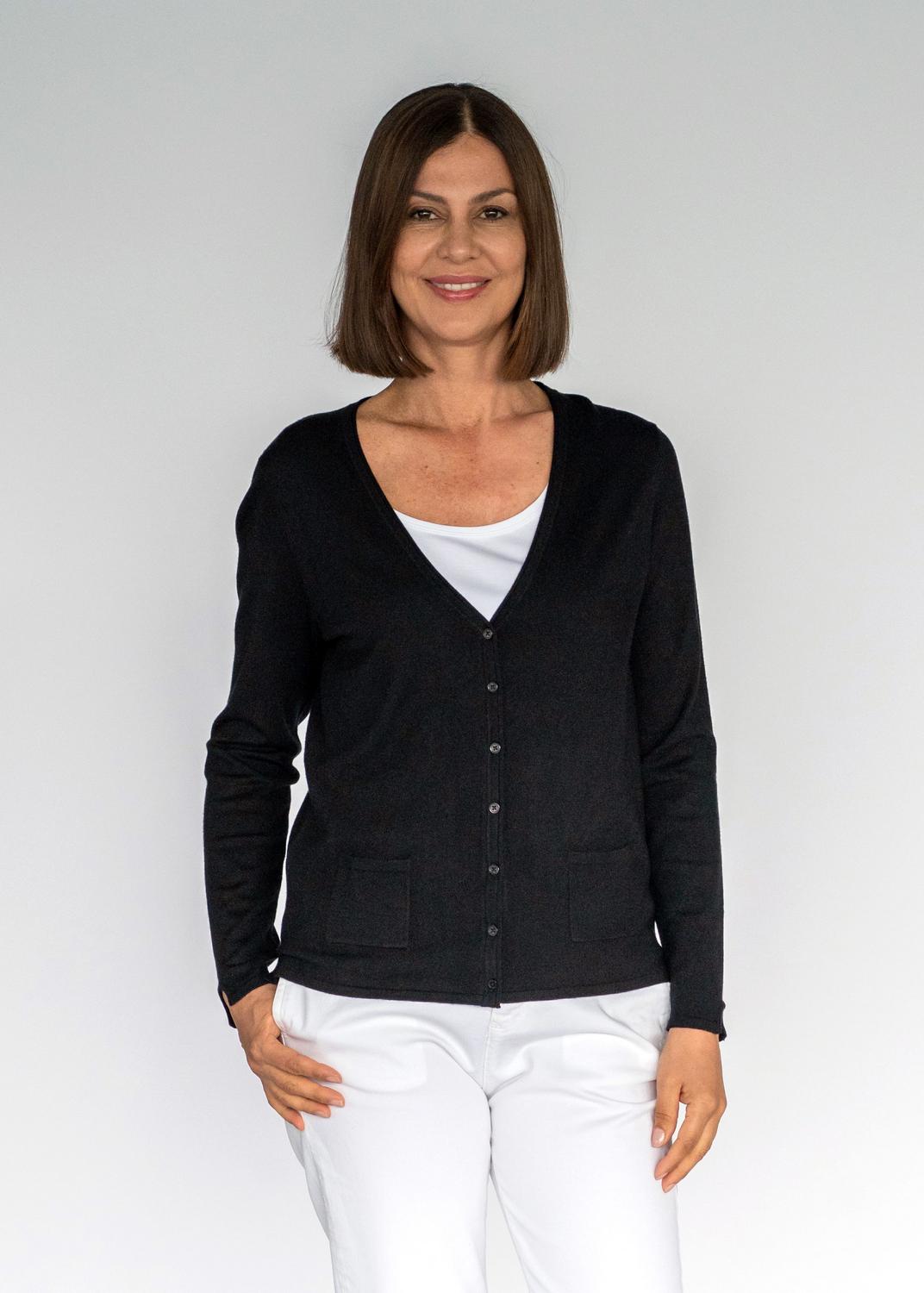 Ganzjahres NOS V-Cardigan, 1/1 female