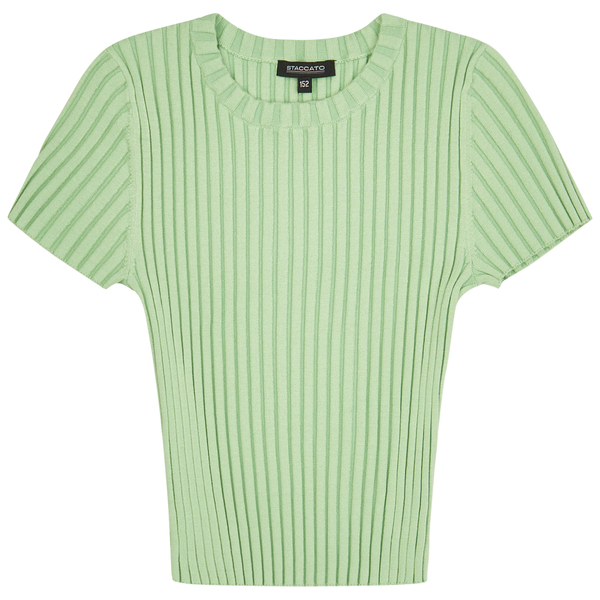 Md.-Strick-T-Shirt - 502/PARADISE GREEN