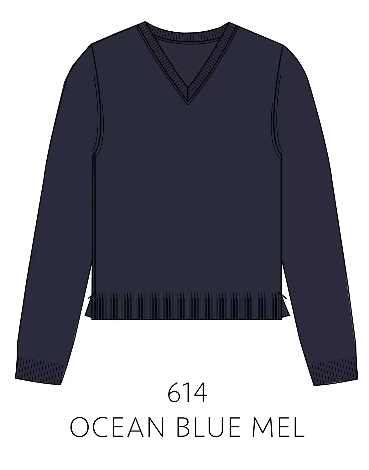 NOS Pullover, V-Ausschnitt