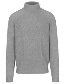 Rollkragen Pullover, 1/1 Arm