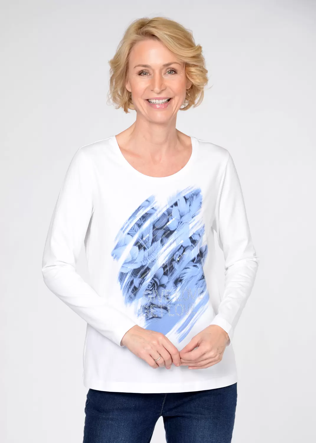 Rdh.-Shirt,1/1 Arm, Frontdruck female