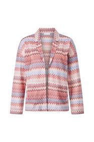 knit oversized blazer